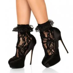 Socquettes Dentelle Et Volants - Leg Avenue