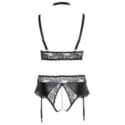 Cottelli Collection Soutien-Gorge, Culotte Ouverte Et Jarretelles Courbes Généreuses - Cottelli 12 Cottelli Collection Soutien-Gorge, Culotte Ouverte Et Jarretelles Courbes Généreuses - Cottelli -Sextoys boutique soutien gorge culotte ouverte et jarretelles courbes genereuses cottelli 5