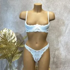 Collection Exclusive Paradise Boutik Soutien-gorge Demi Sein Broderie Florale -Sextoys boutique soutien gorge demi sein 7
