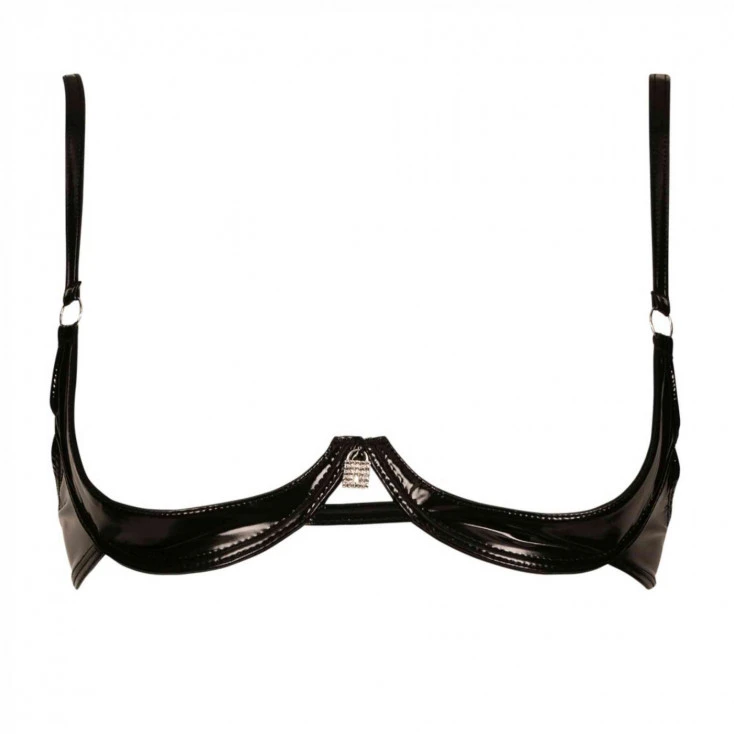 Soutien-Gorge Ouvert En Vinyle 'Annabelle' - Patrice Catanzaro 7 Soutien-Gorge Ouvert En Vinyle 'Annabelle' - Patrice Catanzaro – Image 7