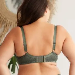 Soutien-Gorge Push-Up ‘Berry’ Kaki – Valege Lingerie -Sextoys boutique soutien gorge push up berry kaki valege lingerie 3