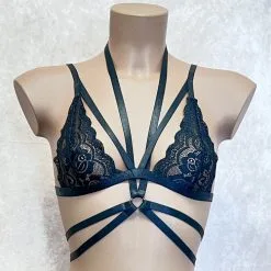Collection Exclusive Paradise Boutik Soutien-Gorge Triangle Dentelle Et Harnais Élastique
