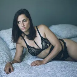 Soutien-gorge Triangle Entrouvert Avec Harnais Amovible - Eros Veneziani