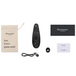 Stimulateur Clitoridien ‘Marilyn Monroe Special Edition’ Noir - Womanizer -Sextoys boutique stimulateur clitoridien marilyn monroe special edition noir womanizer 4
