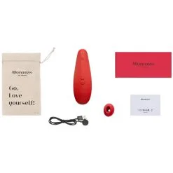 Stimulateur Clitoridien ‘Marilyn Monroe Special Edition’ Rouge - Womanizer -Sextoys boutique stimulateur clitoridien marilyn monroe special edition rouge womanizer 4