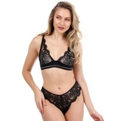 String Dentelle Et Satin 'Valse' - Jolidon -Sextoys boutique string dentelle et satin valse jolidon 2