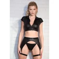 String En Wetlook ‘Karma Cat’ – Jolidon -Sextoys boutique string en wetlook karma cat jolidon 4