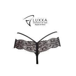 Luxxa String Ouvert Collection "Réglisse" -Sextoys boutique string ouvert collection reglisse 4