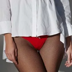 String Ouvert En Vinyle 'Annabelle' - Patrice Catanzaro -Sextoys boutique string ouvert en vinyle annabelle patrice catanzaro 3