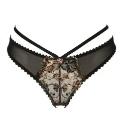 String Ouvert 'Fauve' - Impudique By Catanzaro -Sextoys boutique string ouvert fauve impudique by catanzaro 2