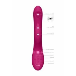 Vibromasseur Rabbit Triple Fonction 'Aimi' - Vive -Sextoys boutique vibromasseur rabbit triple fonction aimi vive 6