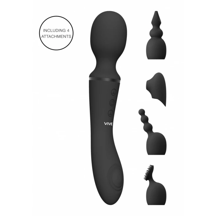 Vibromasseur Wand à Deux Extrémités 'Nami' - Vive 3 Vibromasseur Wand à Deux Extrémités 'Nami' - Vive – Image 3